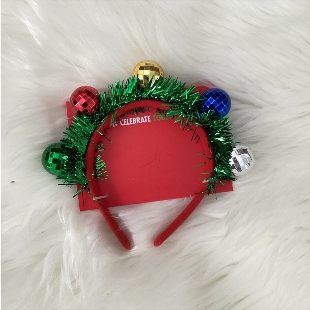 Celebrate Together from Kohls Christmas Ornament headband new
